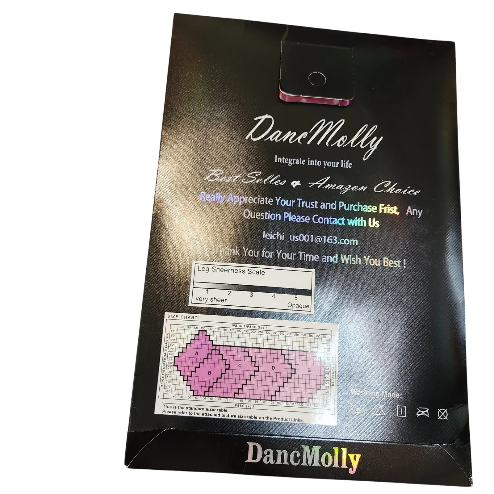 DancMolly Elegance Slimming & Secret Sexy Pink Sparkling Fishnet Stockings - Image 3
