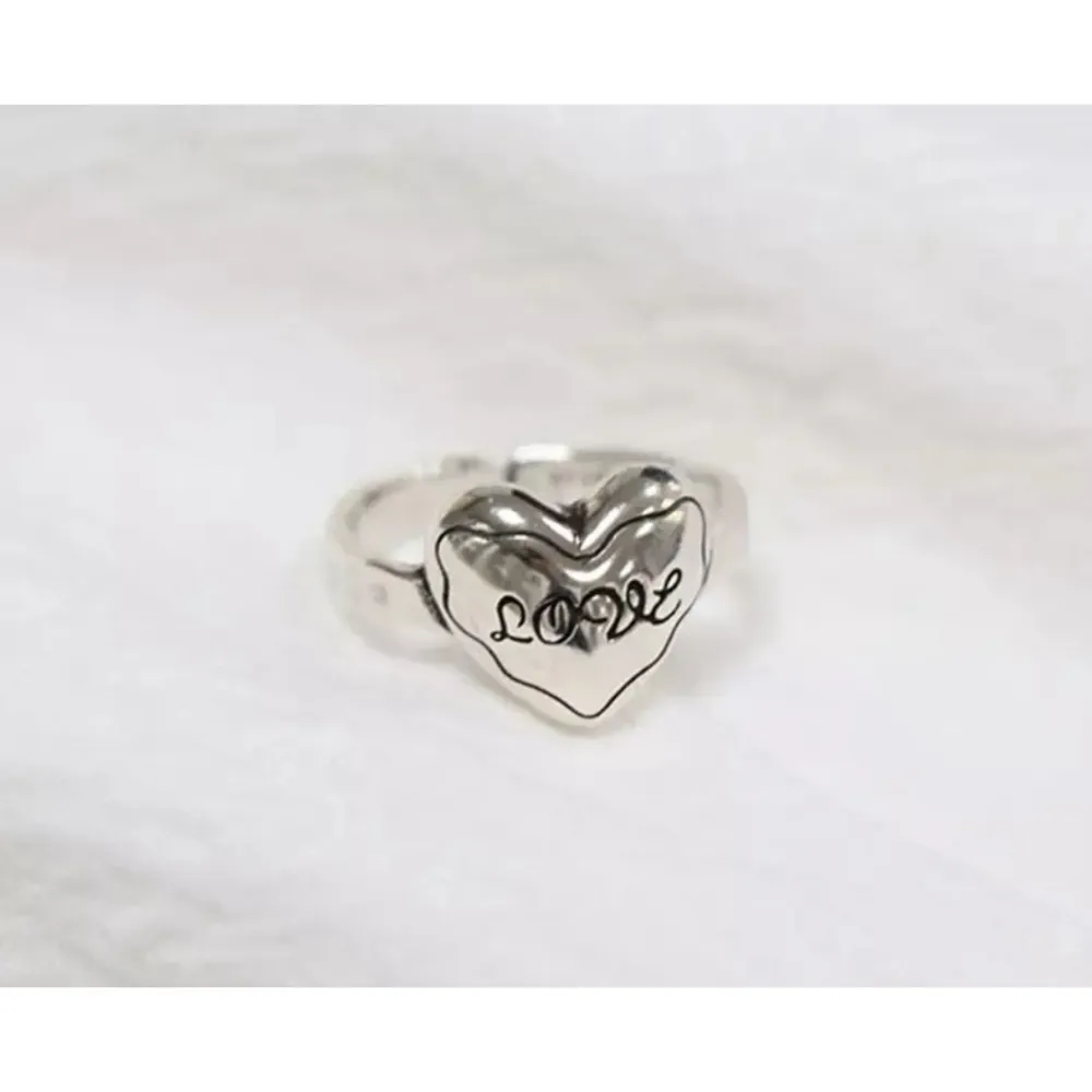 Elevated “Love” 925 Sterling Silver Heart Ring Adjustable‎ - Image 13