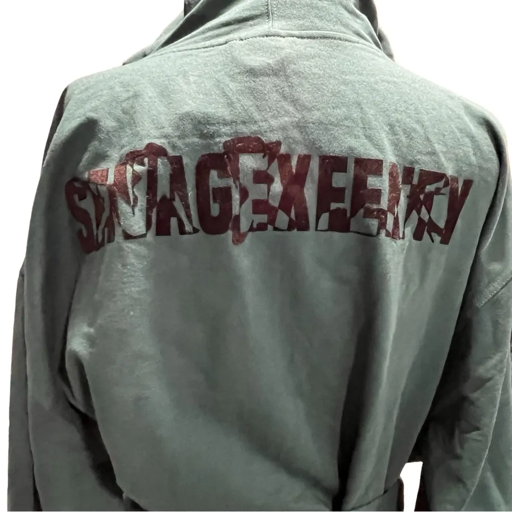 NEW Savage X Fenty Hunter Green Savage Showgirl Short Robe - Image 7