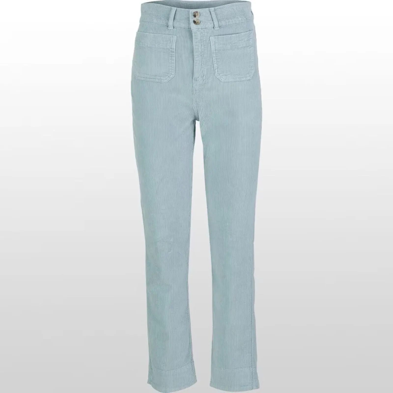 Faherty Portland Flare Leg Corduroy Pants In Stone Blue Size 25 Gently Used - Image 3