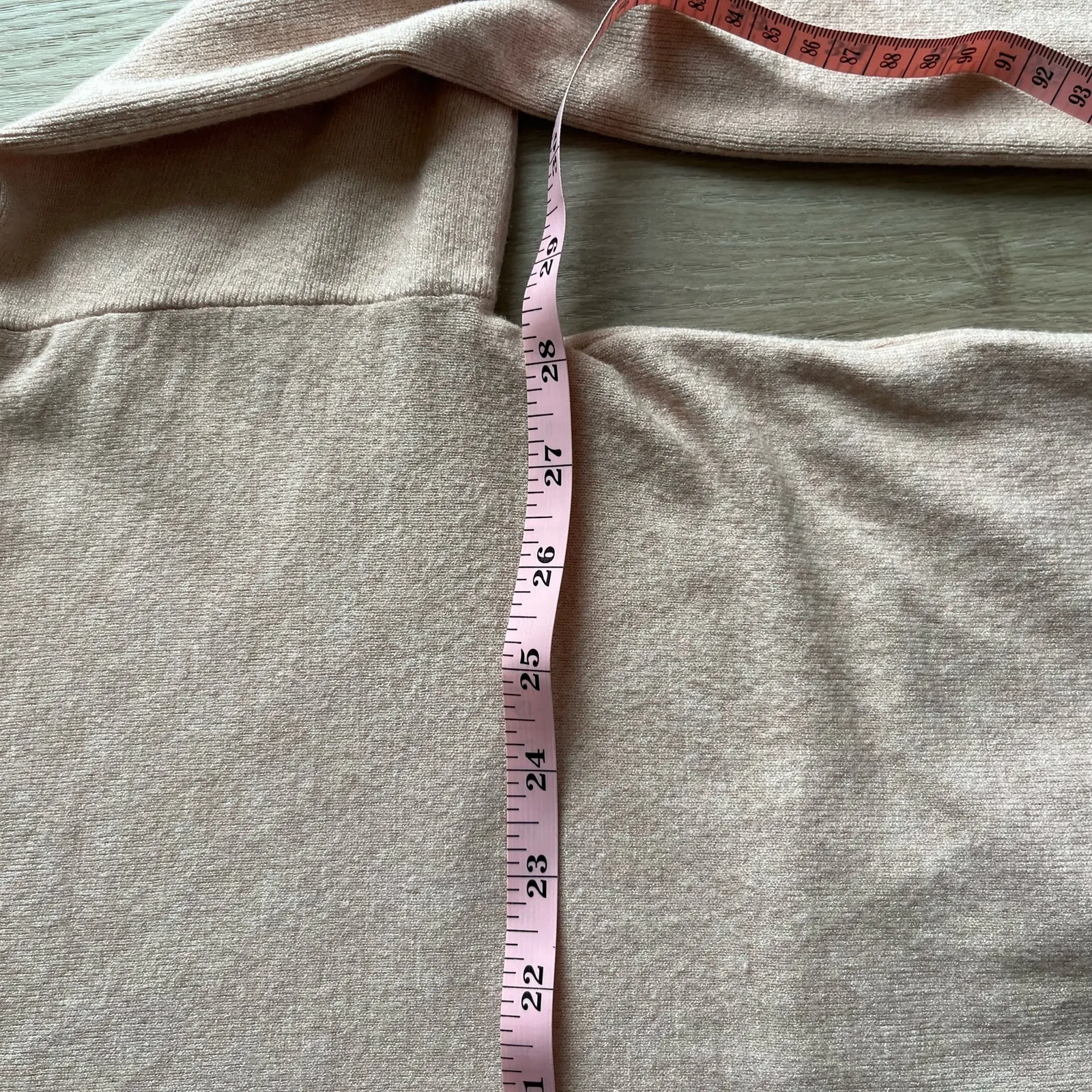 Greek Women’s Light pink Oversized Sweater Size XL - Image 6