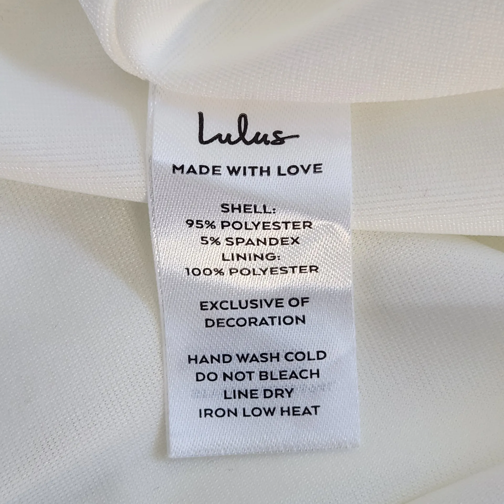 Lulus Backless White Formal Maxi Dress with Rhinestone Neckline NWT Size Medium - Image 9