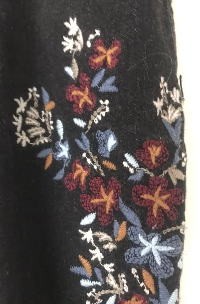 Target Black Embroidered Jeans - Image 4