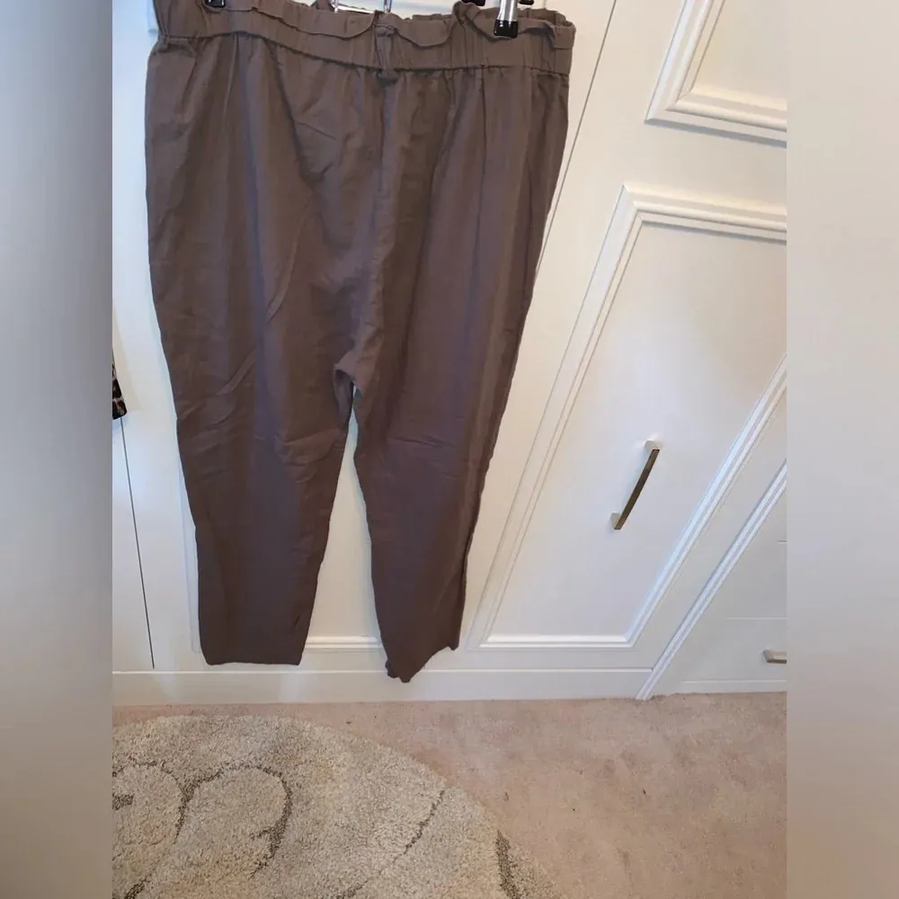 Set 2 SHEIN  leopard print wrap top/brown paper bag pants‎ - Image 3