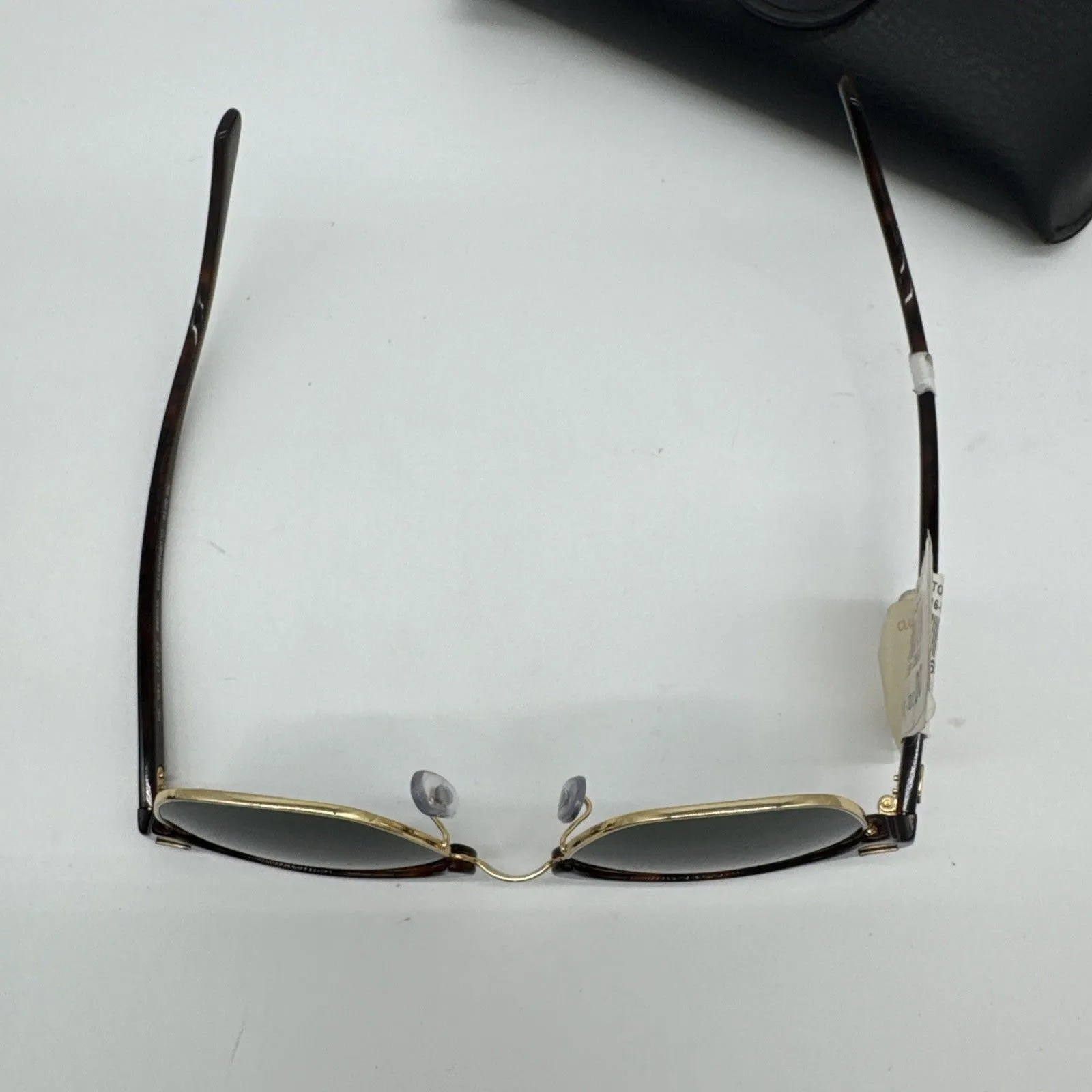 RAY-BAN RB 3016 W0366 HAVANA GOLD CLUBMASTER AUTHENTIC FRAMES SUNGLASSES 49-21 - Image 8