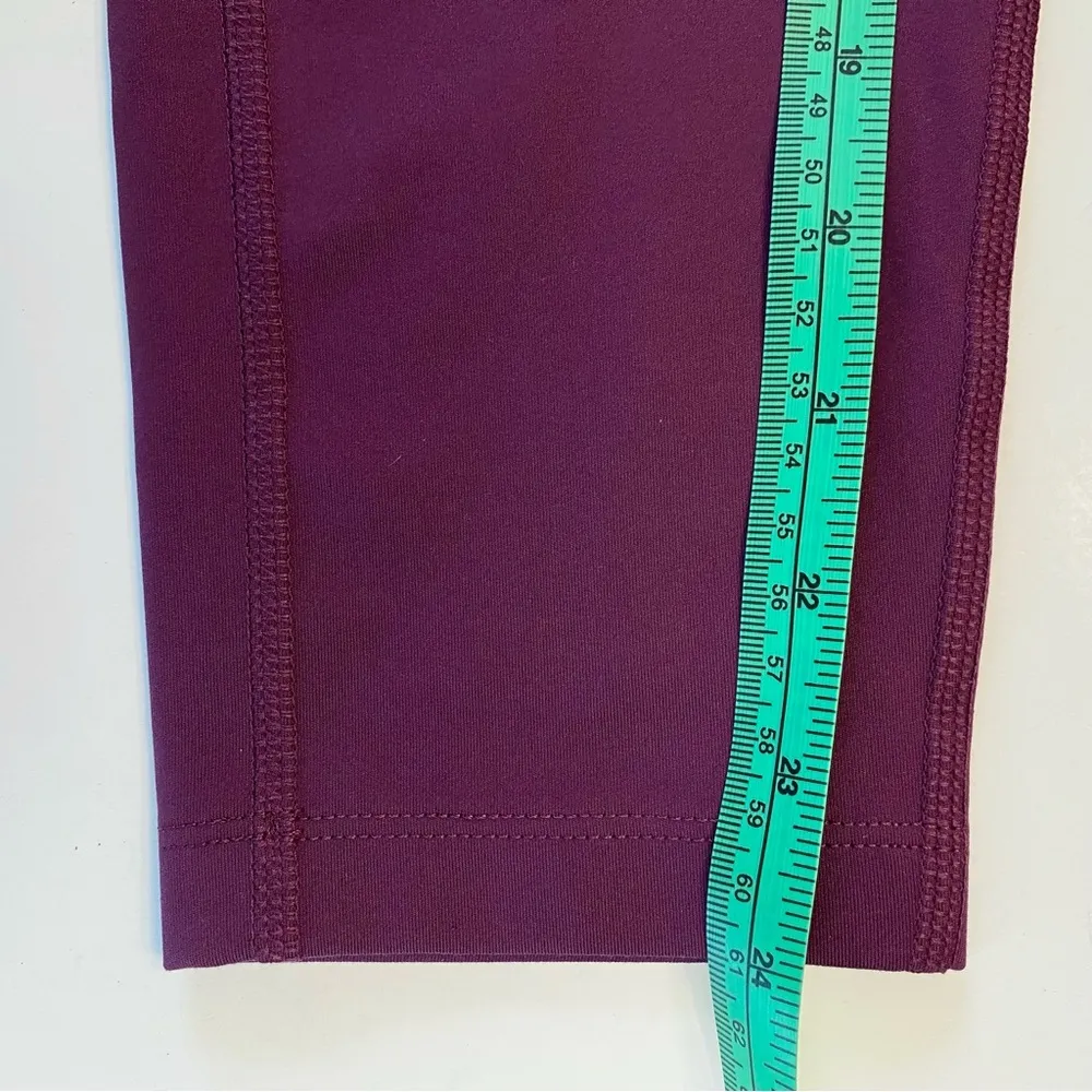 Girlfriend Collective Plum Compressive High Rise Legging Medium Purple Tights - Image 15