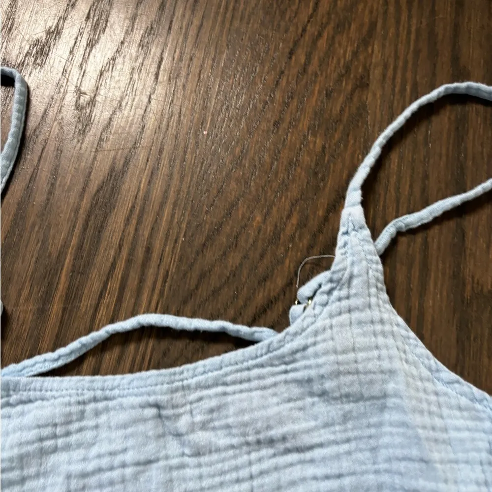 Target wild fable cover-up blue dress size XS - Image 3