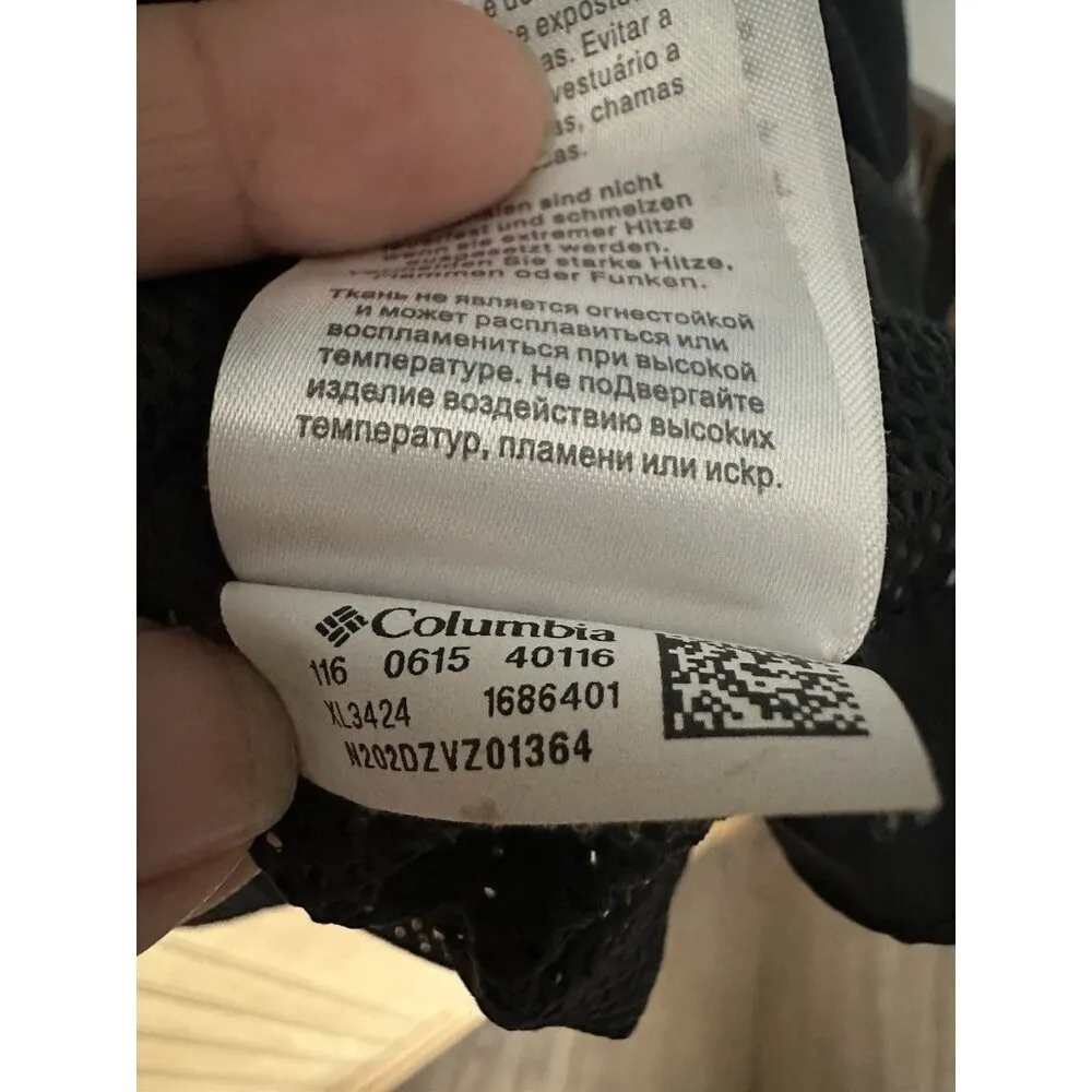 Columbia Omni-Tech Waterproof Breathable Jacket W/ Hood L Inside Zippers Size XS - Image 8