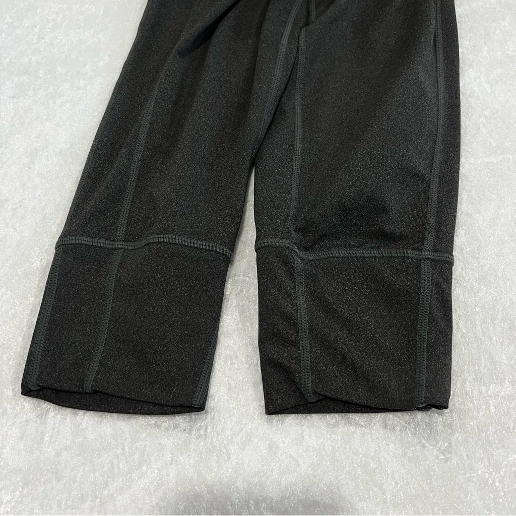 Fabletics Maj Jogger Size Small Heathered Charcoal Fold Over Waist Drawstring - Image 8