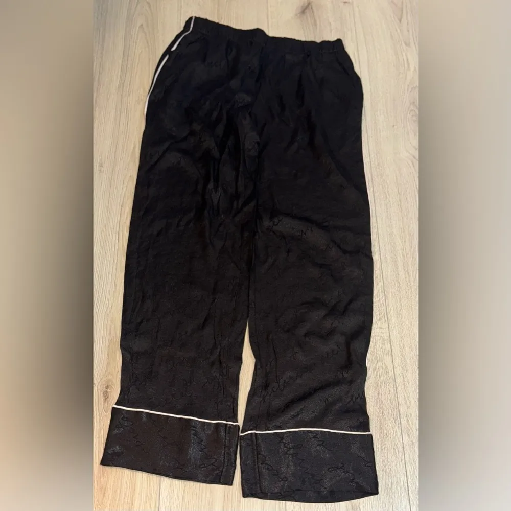 Victoria’s Secret Black pajama Pants pj sweatpants - Image 2