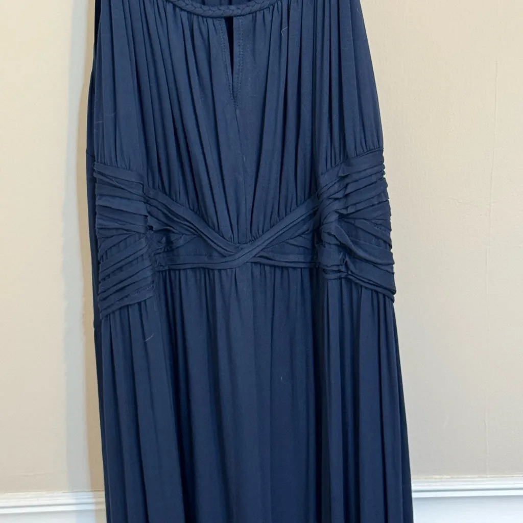 Suzanne Betro Deep Blue Maxi Dress
Formal - Image 3