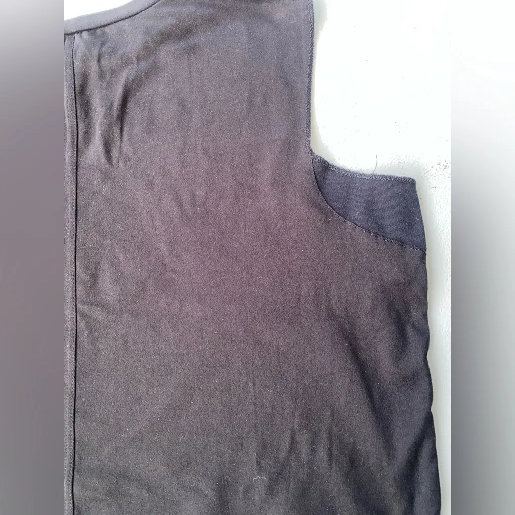 lovers of hYOUmanity Womens Medium Black Hustle Short Sleeve Athletic Tee - Image 3