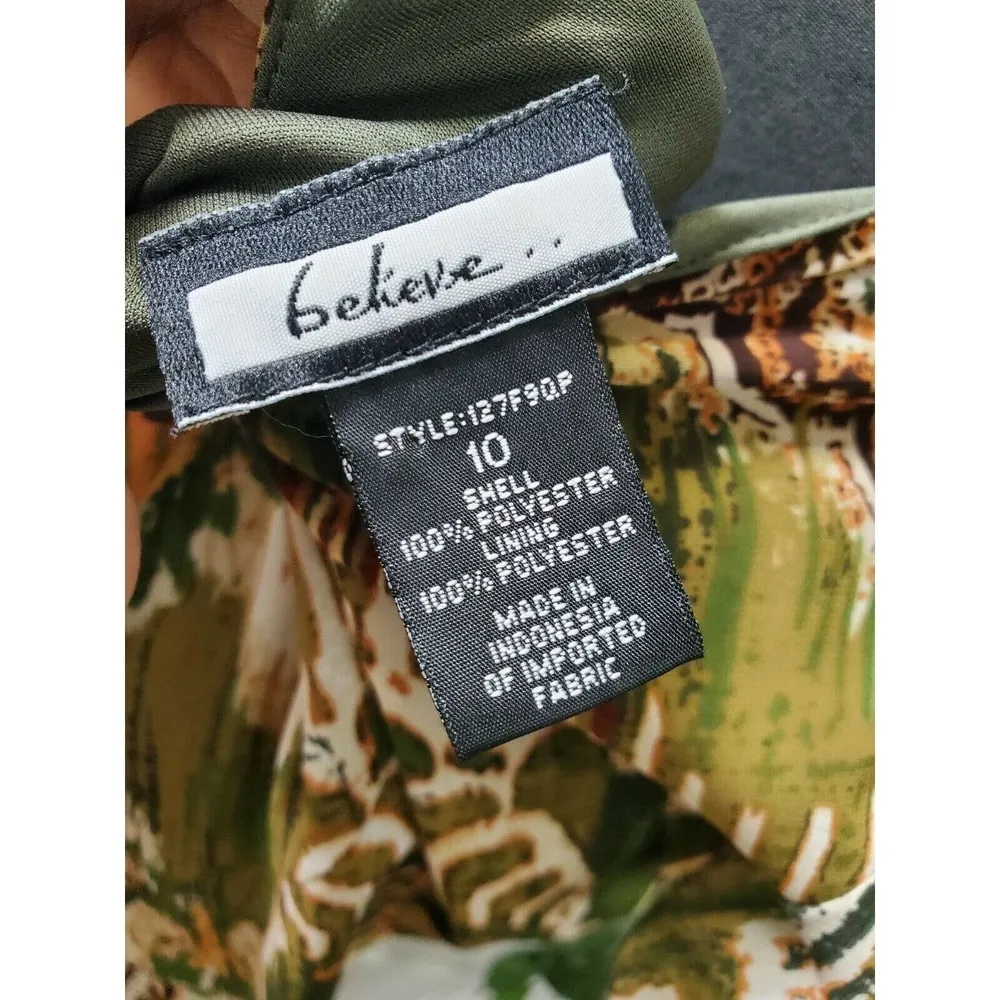 Believe Women Multicolor 100% Polyester V - Image 9