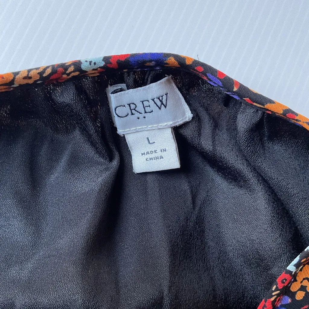 J. Crew Multicolor Floral Blouse - Image 4