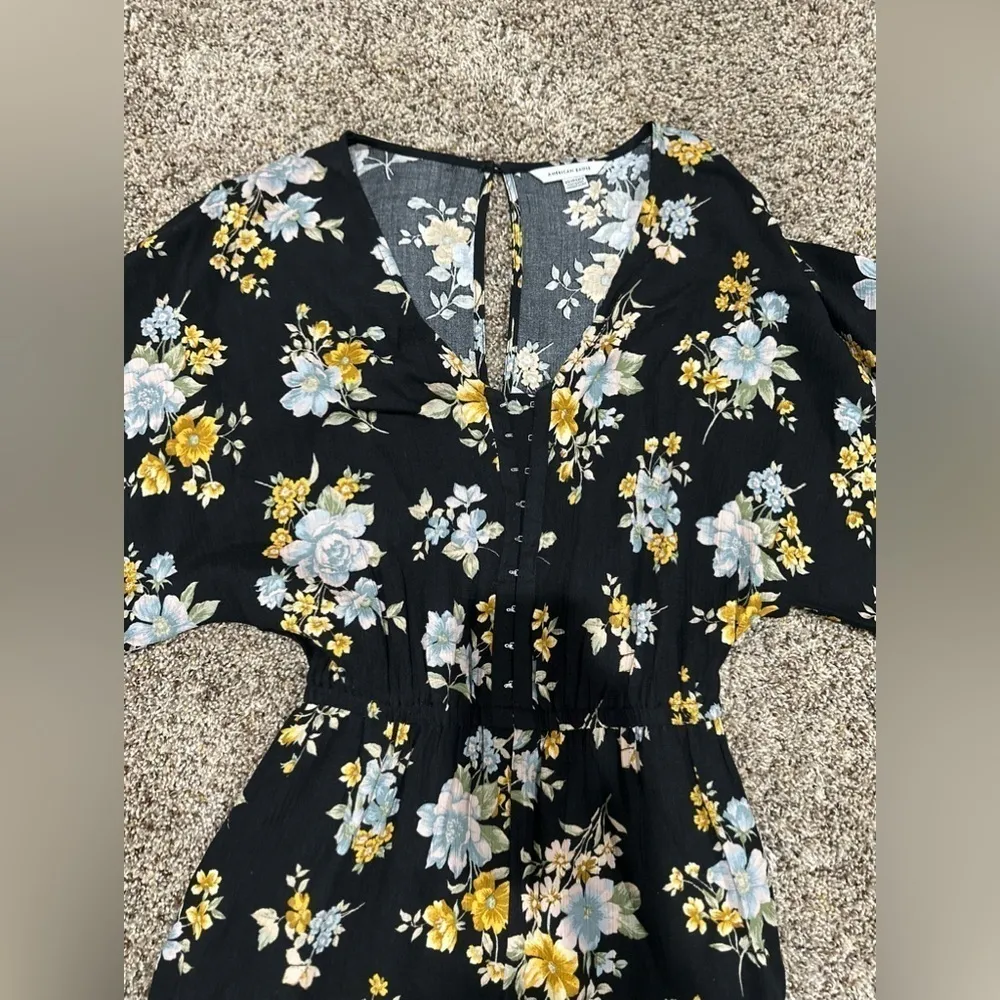 American‎ Eagle Jumpsuit XS floral Adorable - Image 4