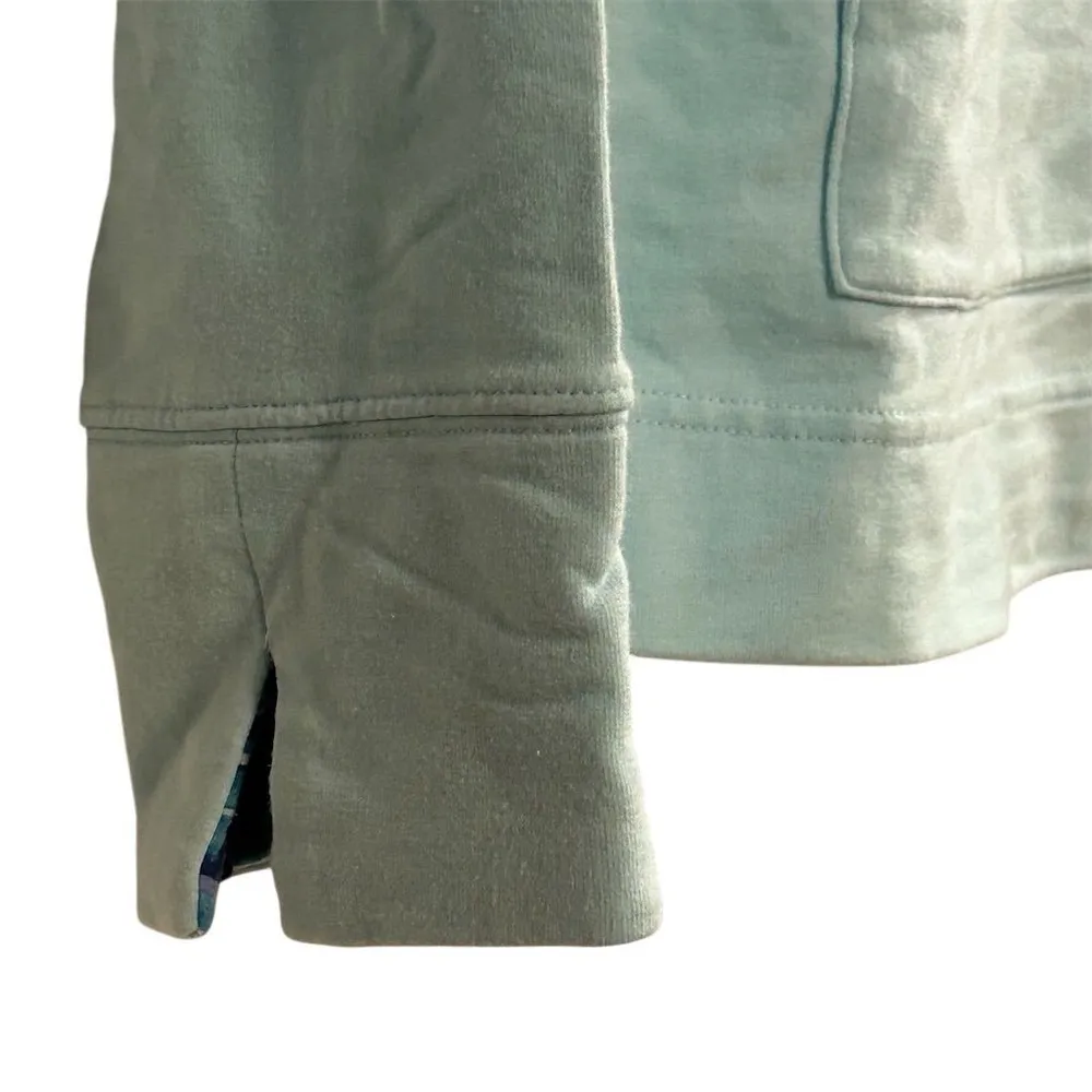 Lilly Pulitzer Women's IWhisper Blue Long Sleeve Casual Landley Popover Medium - Image 3