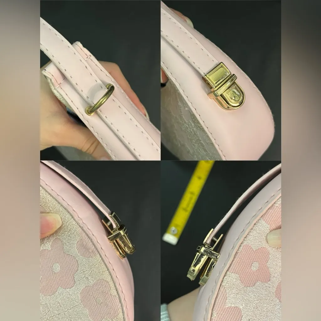 Elegant Pink Floral Women's Handbag (COPY) - Image 8