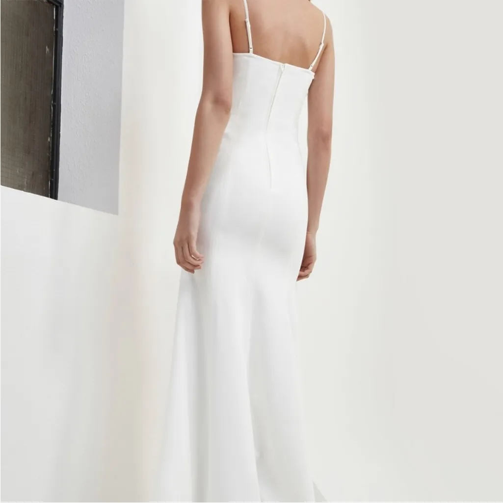 New C/MEO Collective Right Now Full Length Dress bridal bride wedding formal XS - Image 15