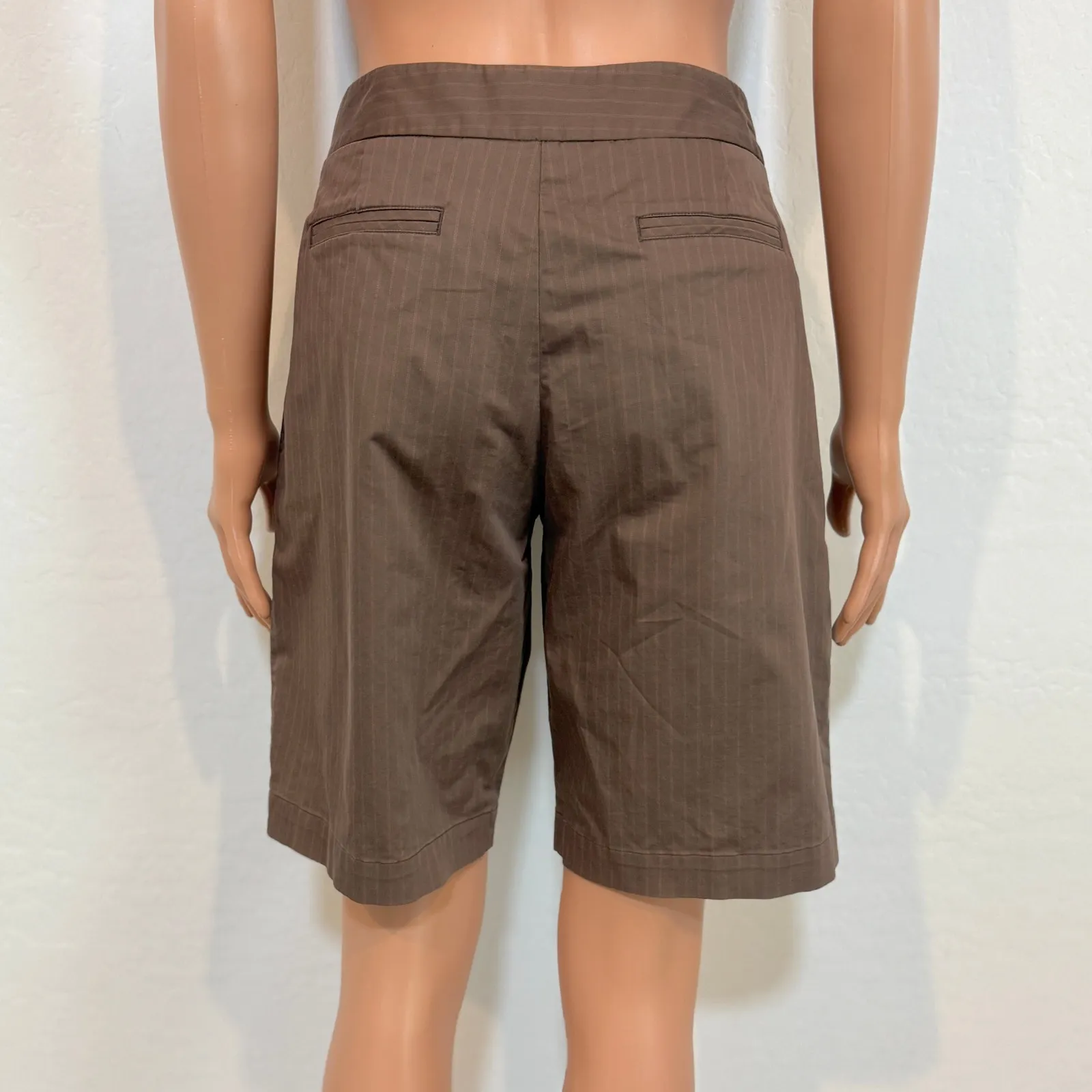 Tommy Bahama 6 bermuda striped chino shorts SH 2992 - Image 8