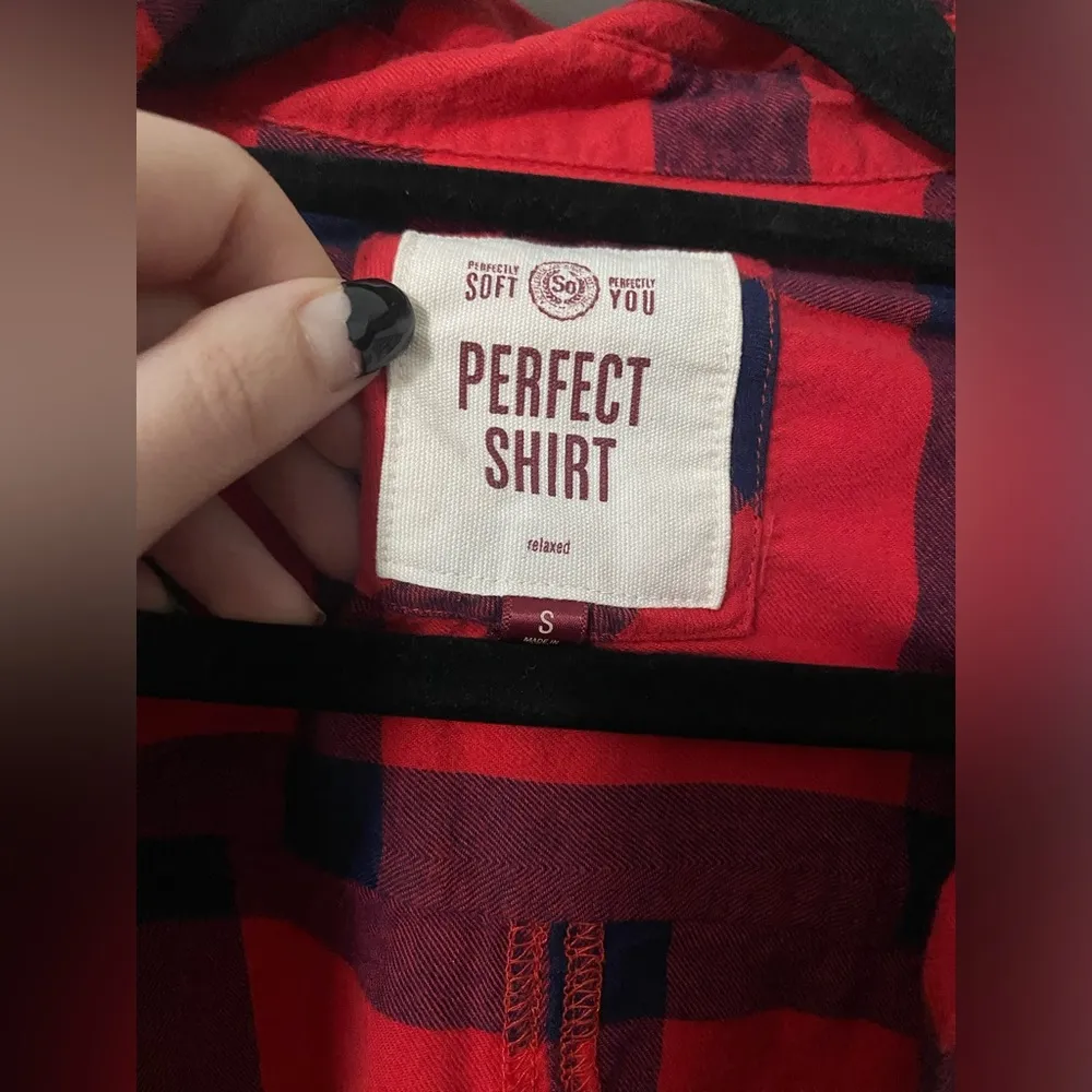 SO Perfect Shirt Plaid Shirt - Image 2