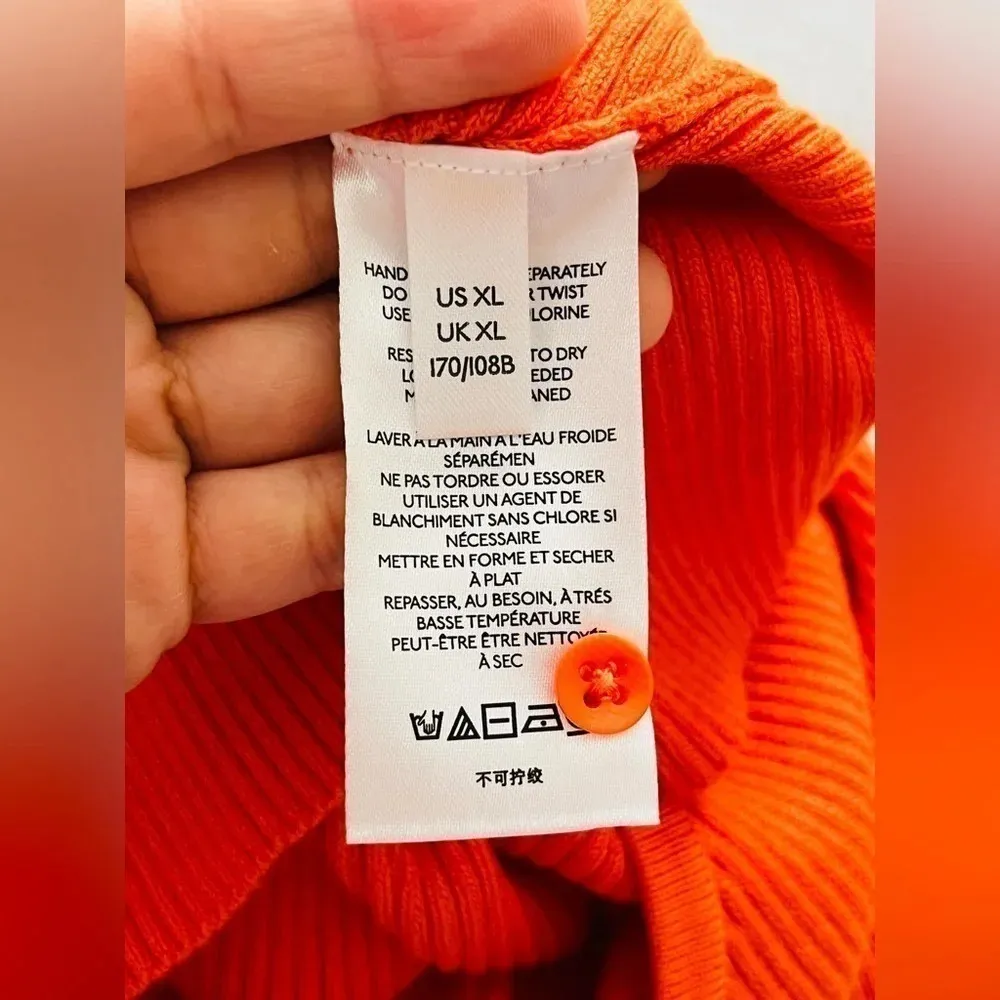 Anthropologie Maeve Sweetheart Top in Coral Size XL NWOT $79 - Image 6