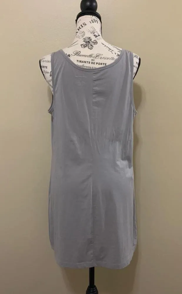 Embellished Gray Tank Top - Image 5