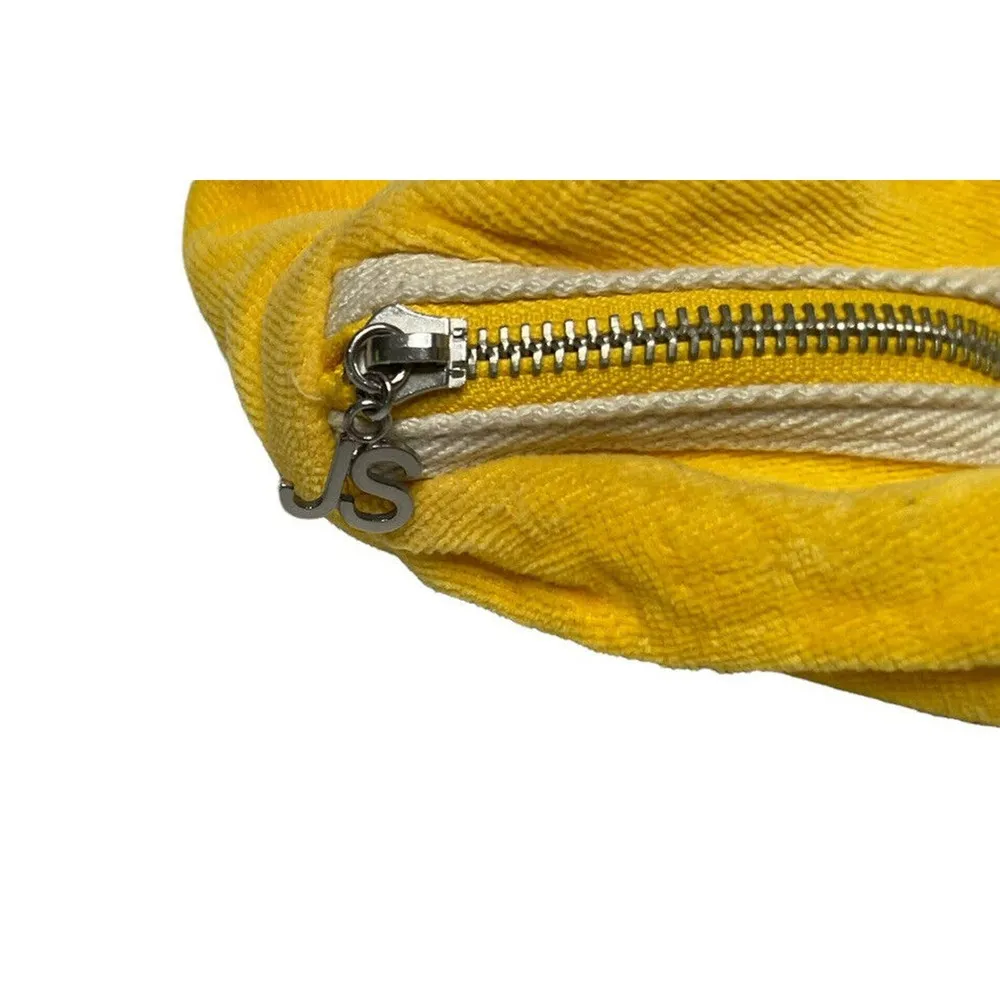 Vintage Retro Yellow Terry Rainbow Rope Handle JILL Tote Handbag Purse LGBTQ - Image 8