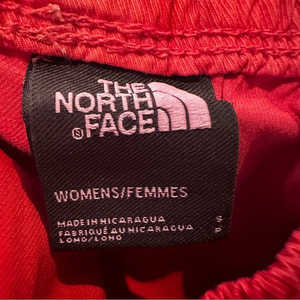 The North Face Elastic Waist Athleisure Shorts Womens Small Rust Orange Athletic - Image 5