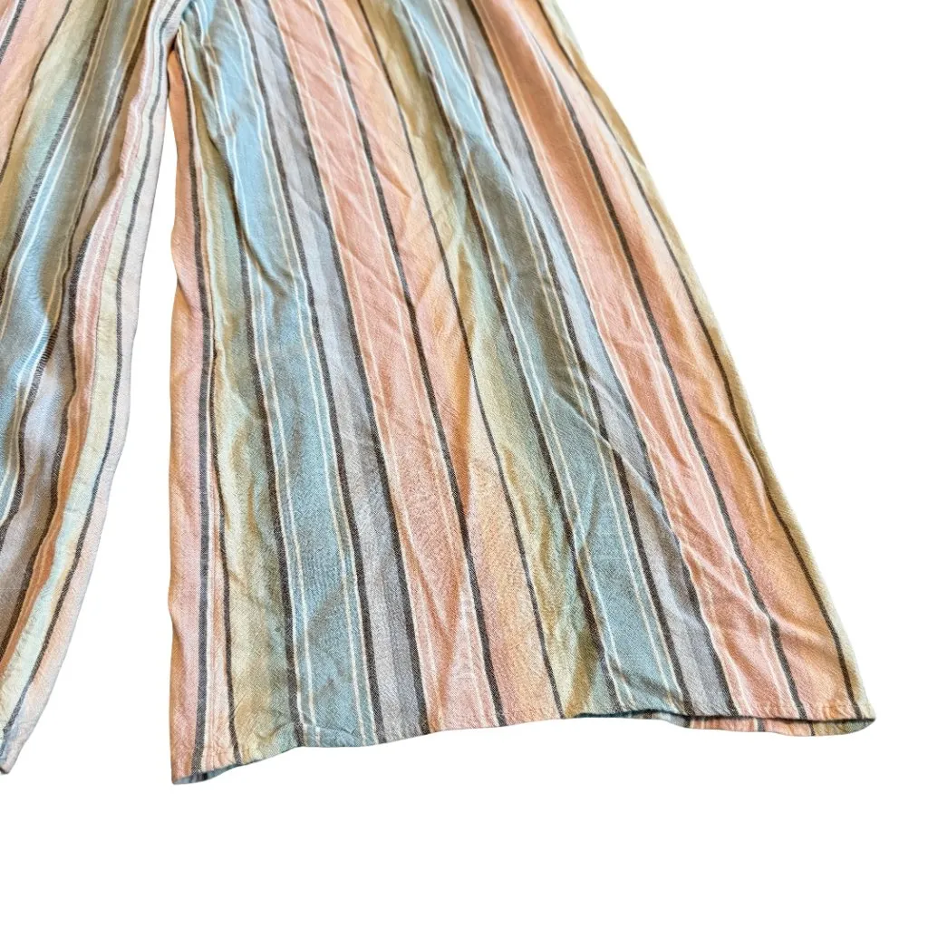 Show Me Your MuMu Dunaway Jumpsuit Sleeveless Stripe Romper One Piece Size Small - Image 6