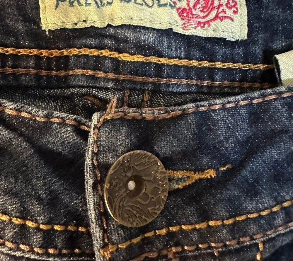 Vintage Paris Blues Denim Shorts Size 11 Junior - Image 7