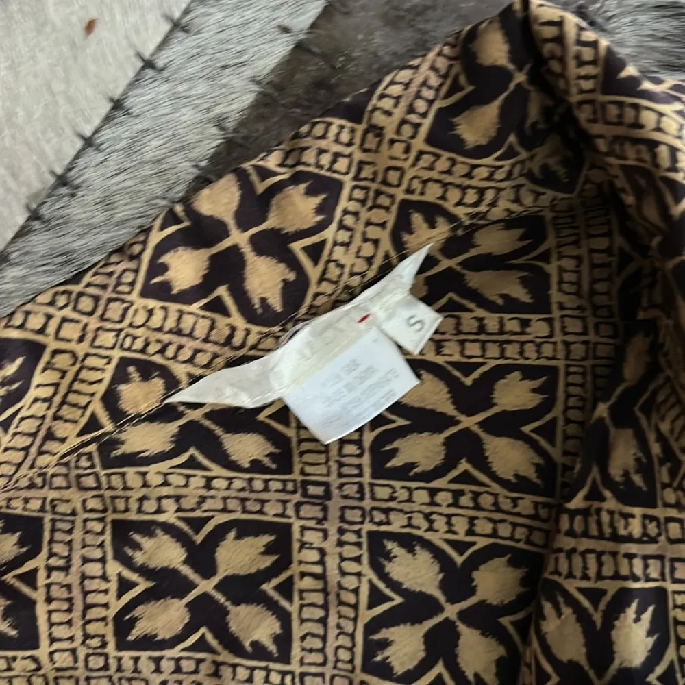 Annie Alexander Button Down Bodysuit Brown - Image 4