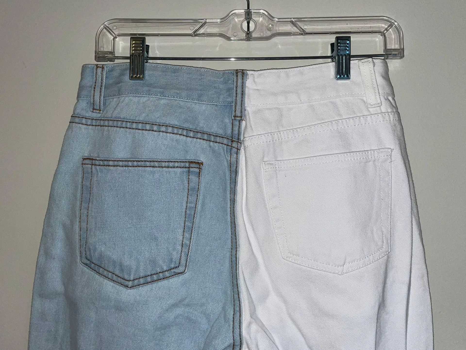 Adika Two Colored Mom Jeans - Image 6