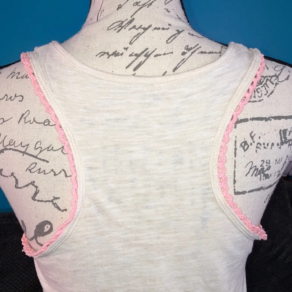 🎉4 for $20 Poof Embroidered Tunic Length Tank Top, Medium - Image 5