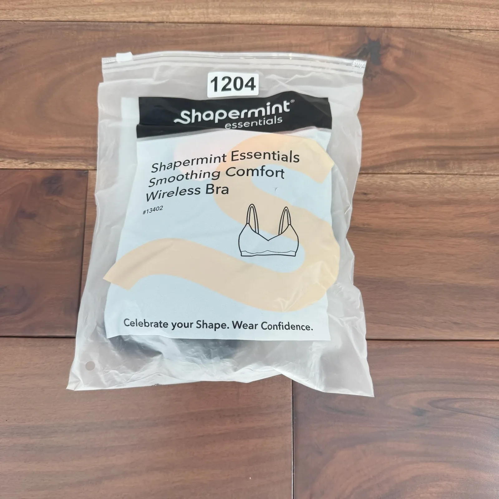 Shapermint Essentials Smoothing Comfort Wireless Bra Black Size M Size M - Image 5