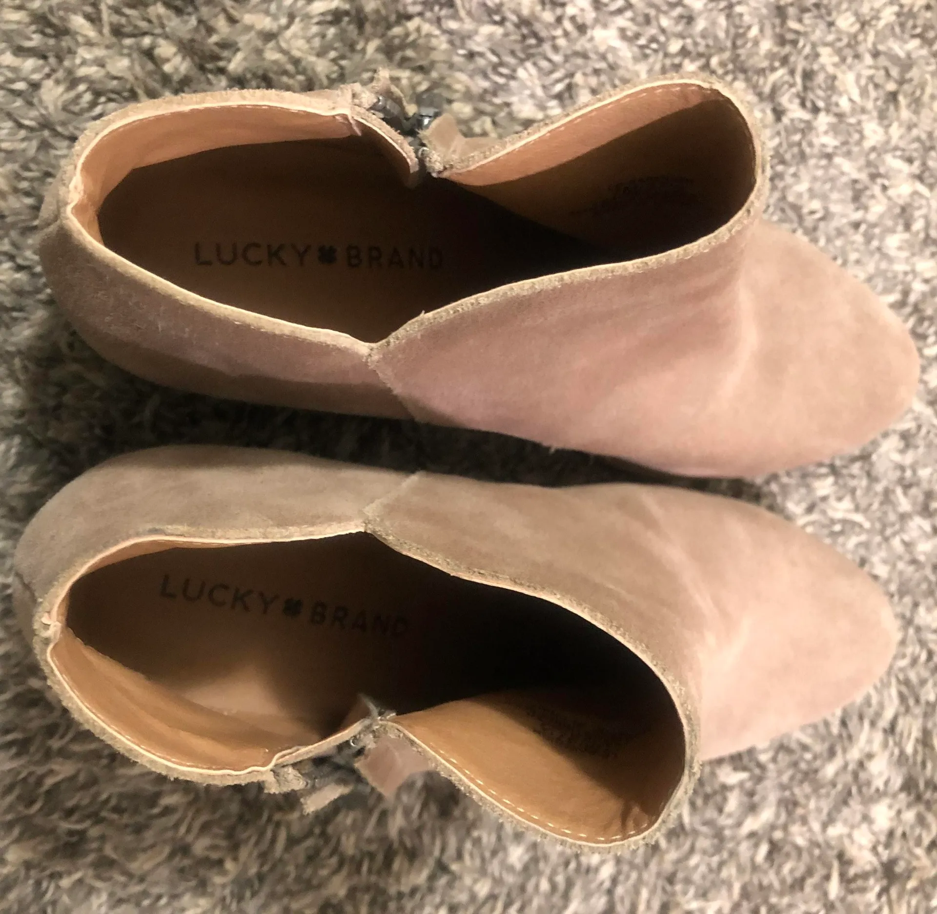 Suede Booties - Image 4