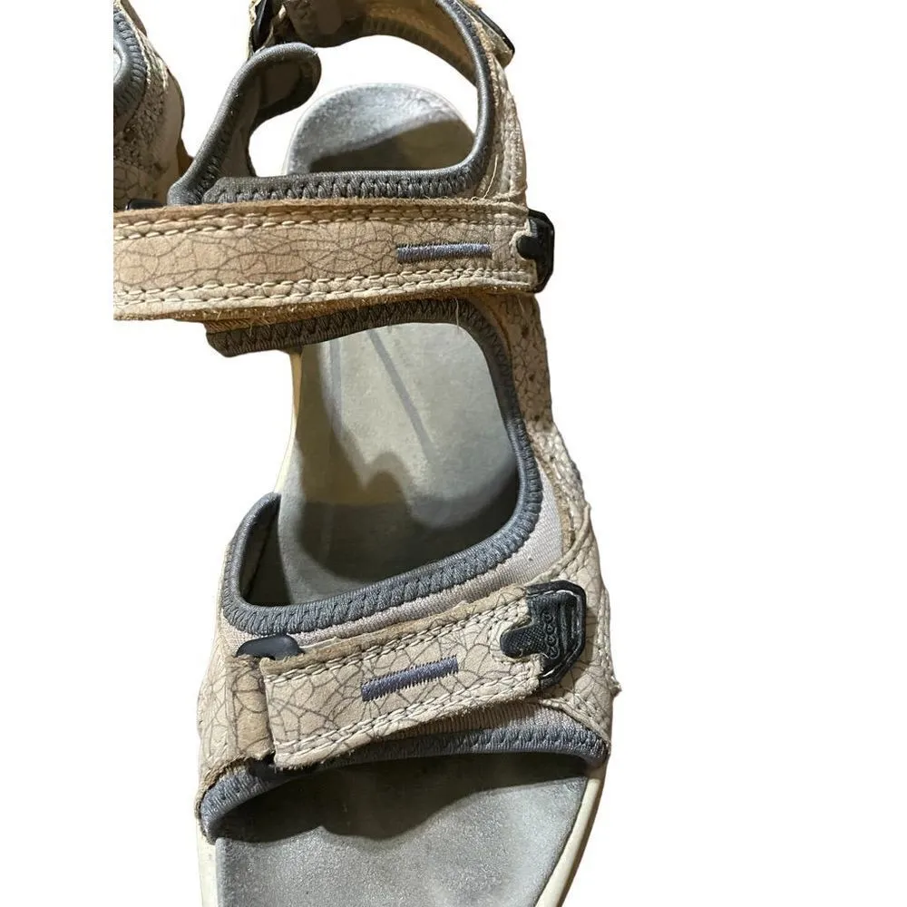 Ecco Women Slingback Sport Sandals Offroad Yucatán Sandal Tan Size 9 - Image 12