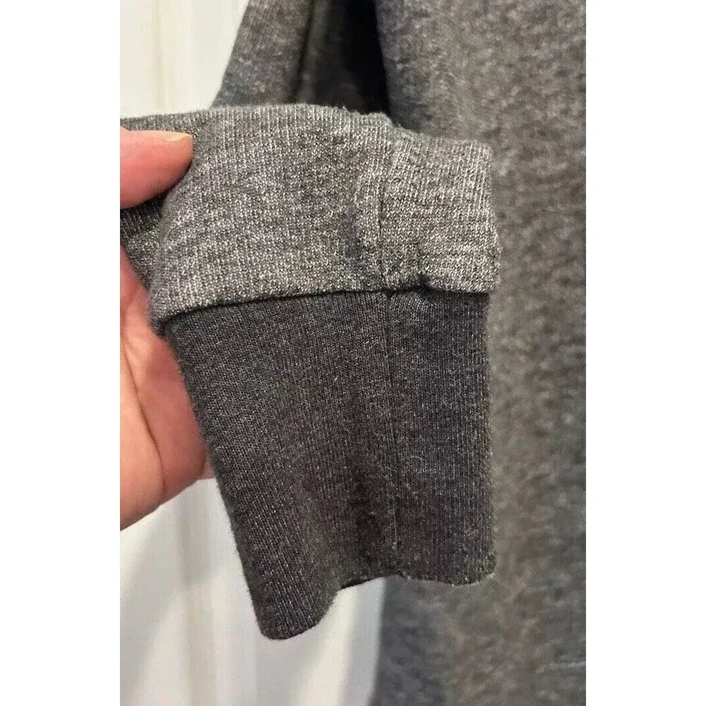 Columbia Women's Heather Gray Pullover Hoodie‎ Sweatshirt Medium - Image 4