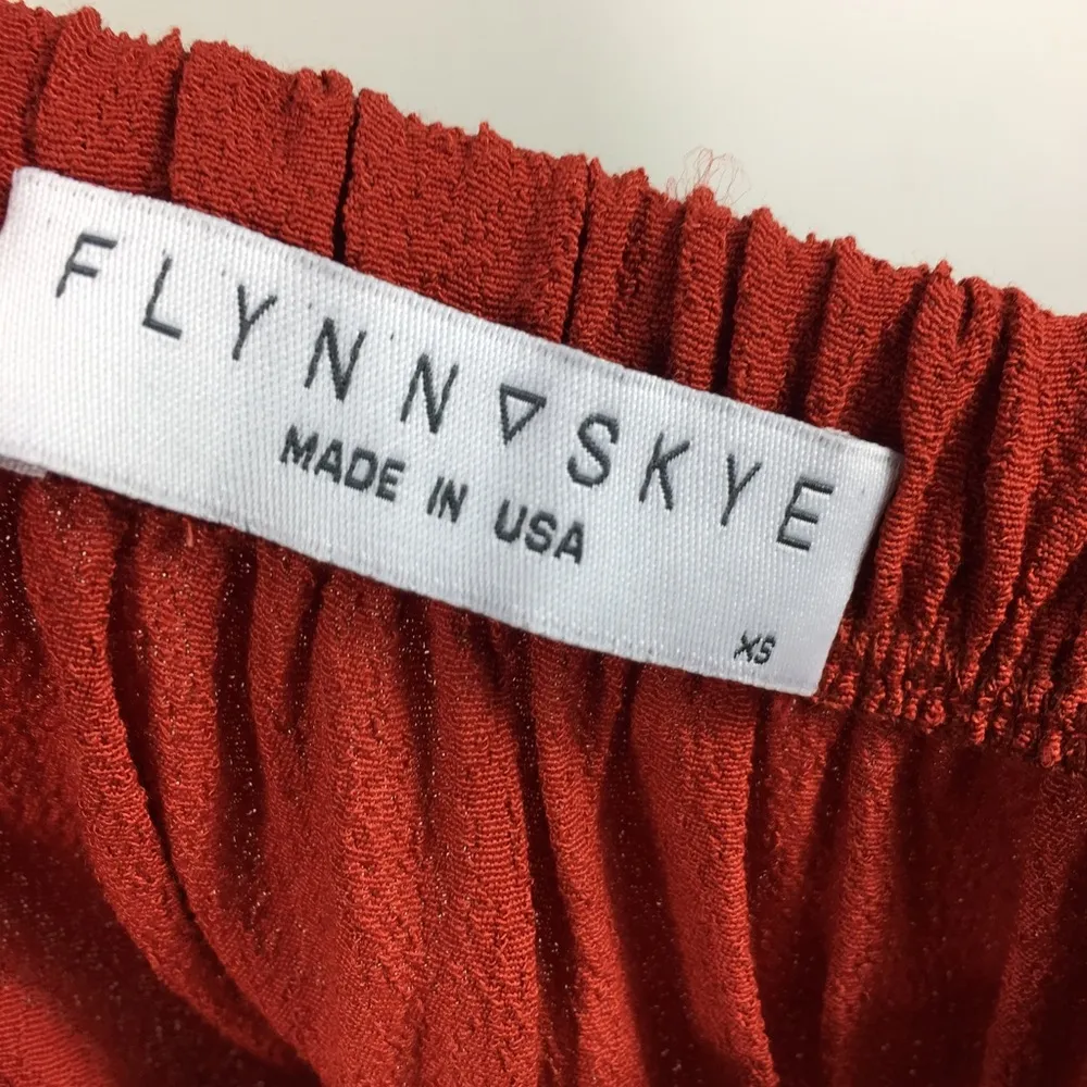 Flynn Skye Maxi Dress Thigh Slit Size XS - Image 5