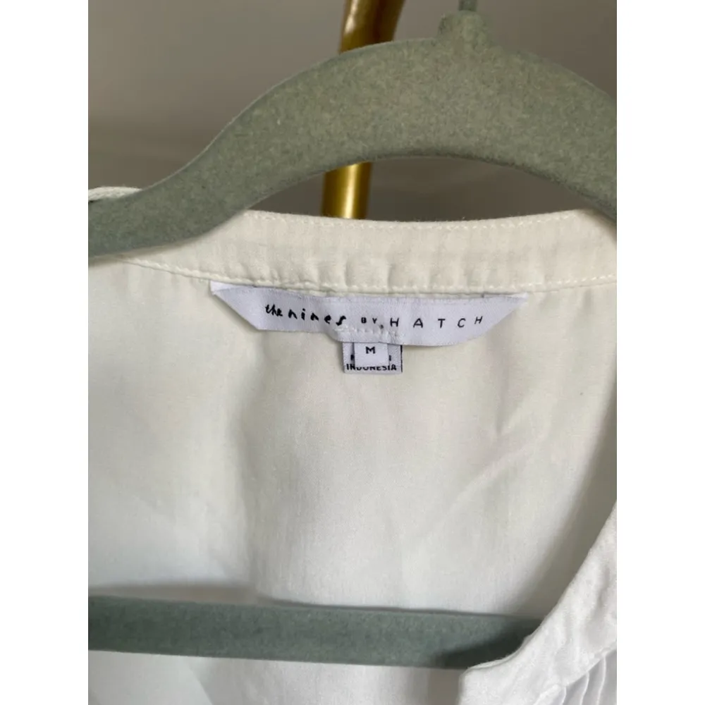 HATCH Sleeveless White Button Midi Dress Clean Girl Coquette Garden Beach Resort Size undefined - Image 6