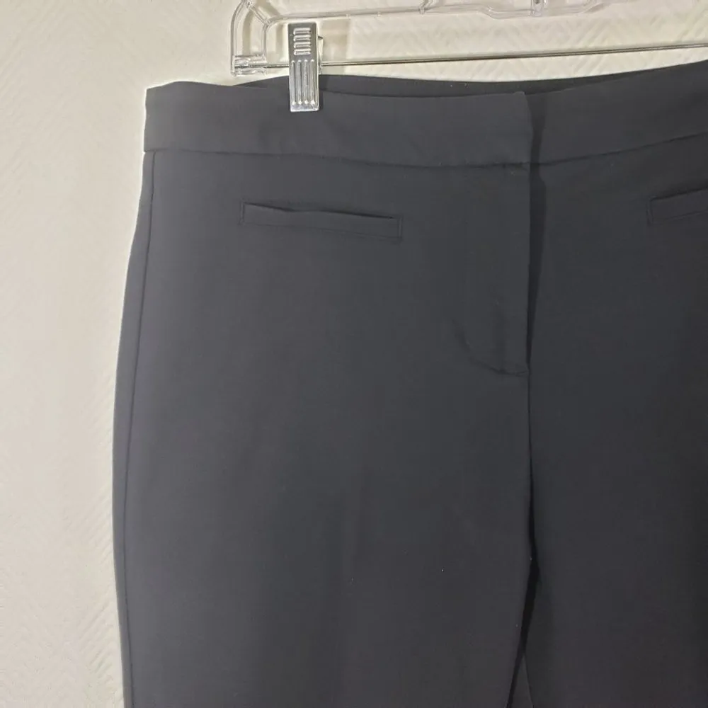 SOFT SURROUNDINGS Women's Size 10 Black Solid Ankle, Work Pants - Image 7