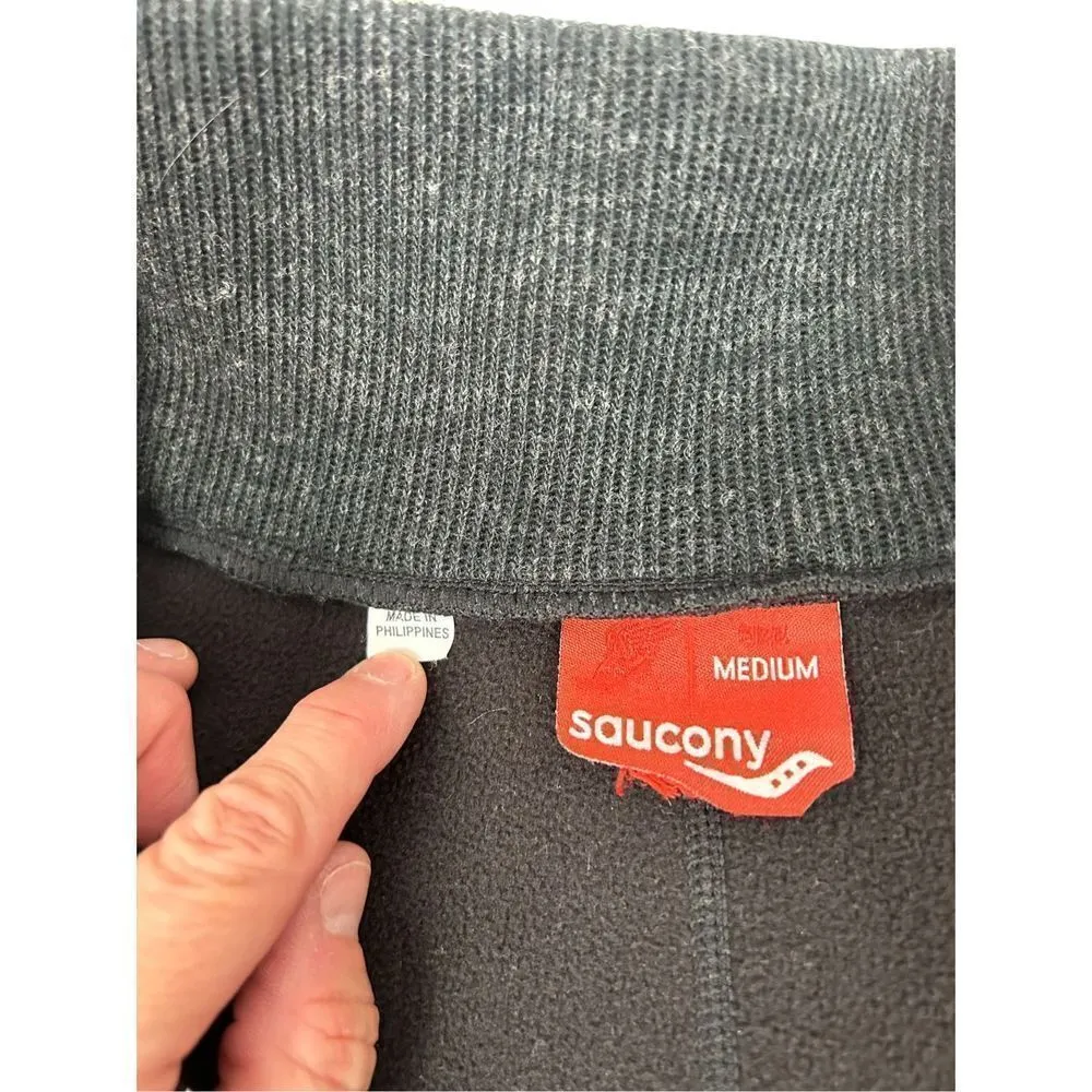Saucony Women’s fleece sports jacket Medium - Image 6