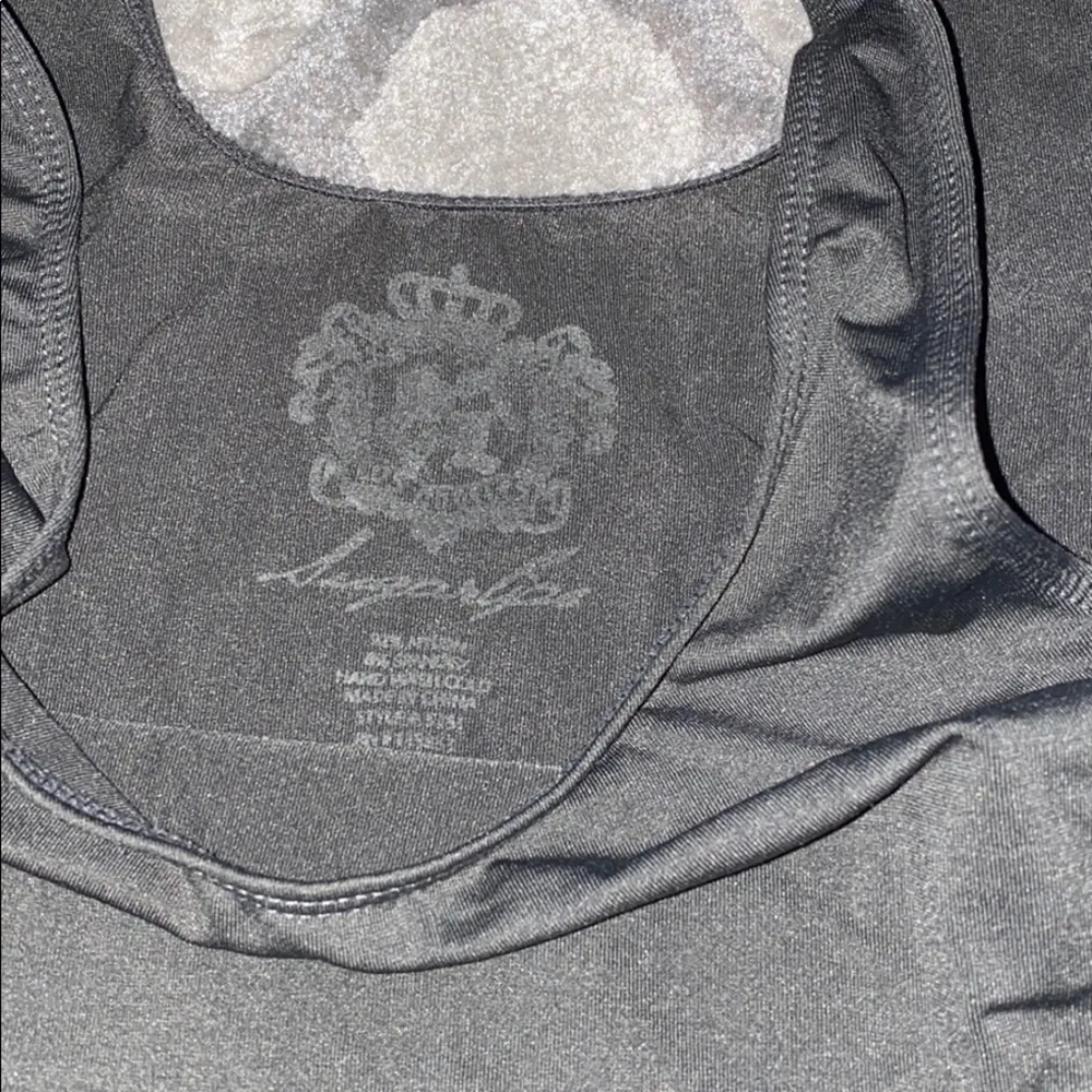 Dark Gray Spandex Top - Image 3