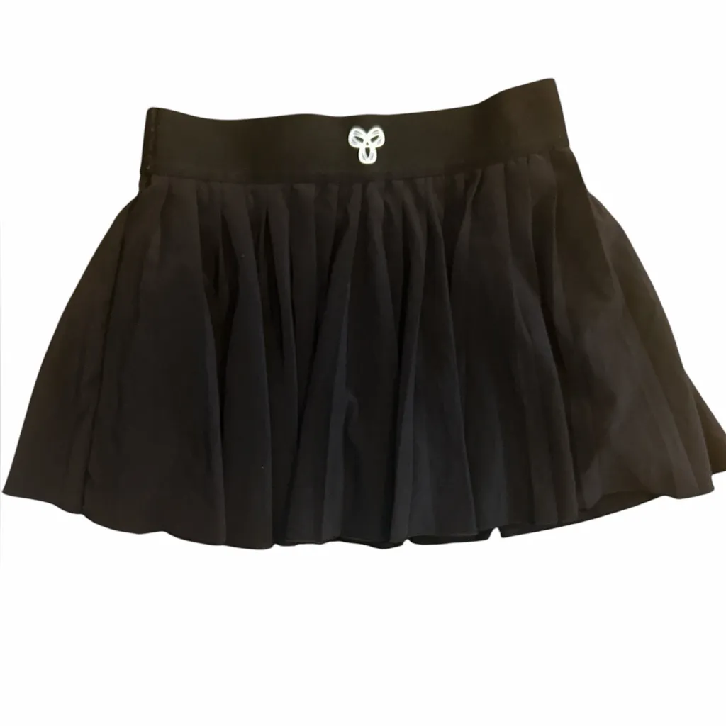 Aritzia tnaction Black Mini Pleated Tennis Skirt - Image 3