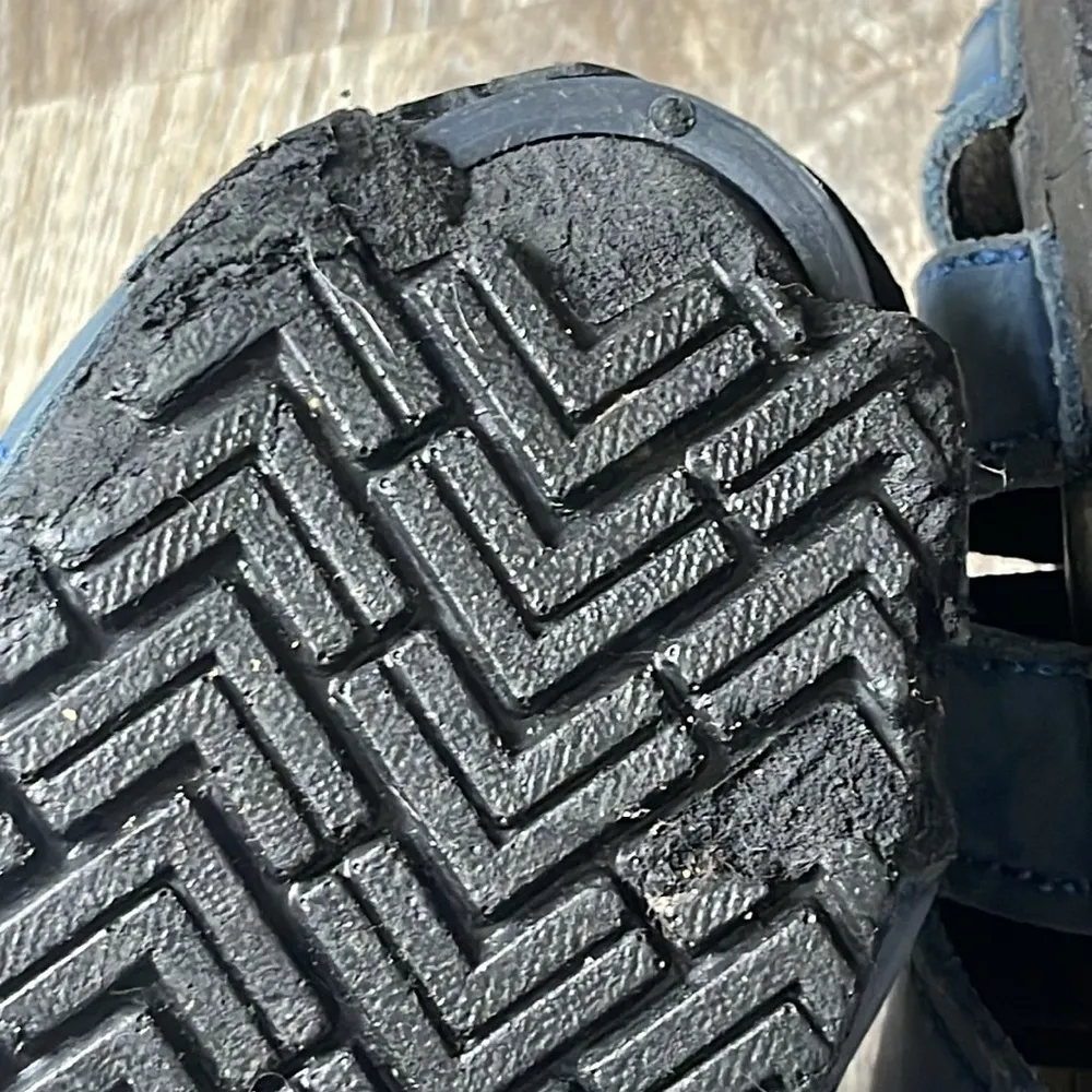 Dansko Blue Suede Sandals Size 39 (US 8.5-9) - Image 8