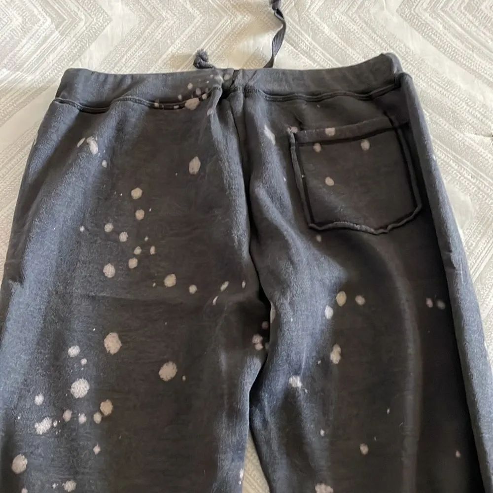 T2Love Women’s Grey with Bleach Spot Joggers Gray Size L - Image 6