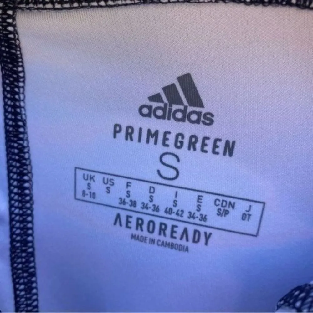 Adidas x Zoe Saldana Feelbrilliant Aeroready Capri High Rise Leggings New - Image 15