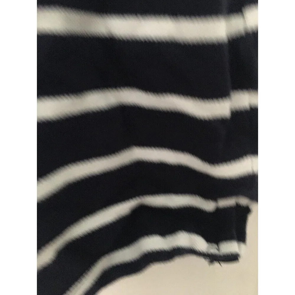 Merona Striped Polo Shirt Top Women's Size XL Juniors - Image 2