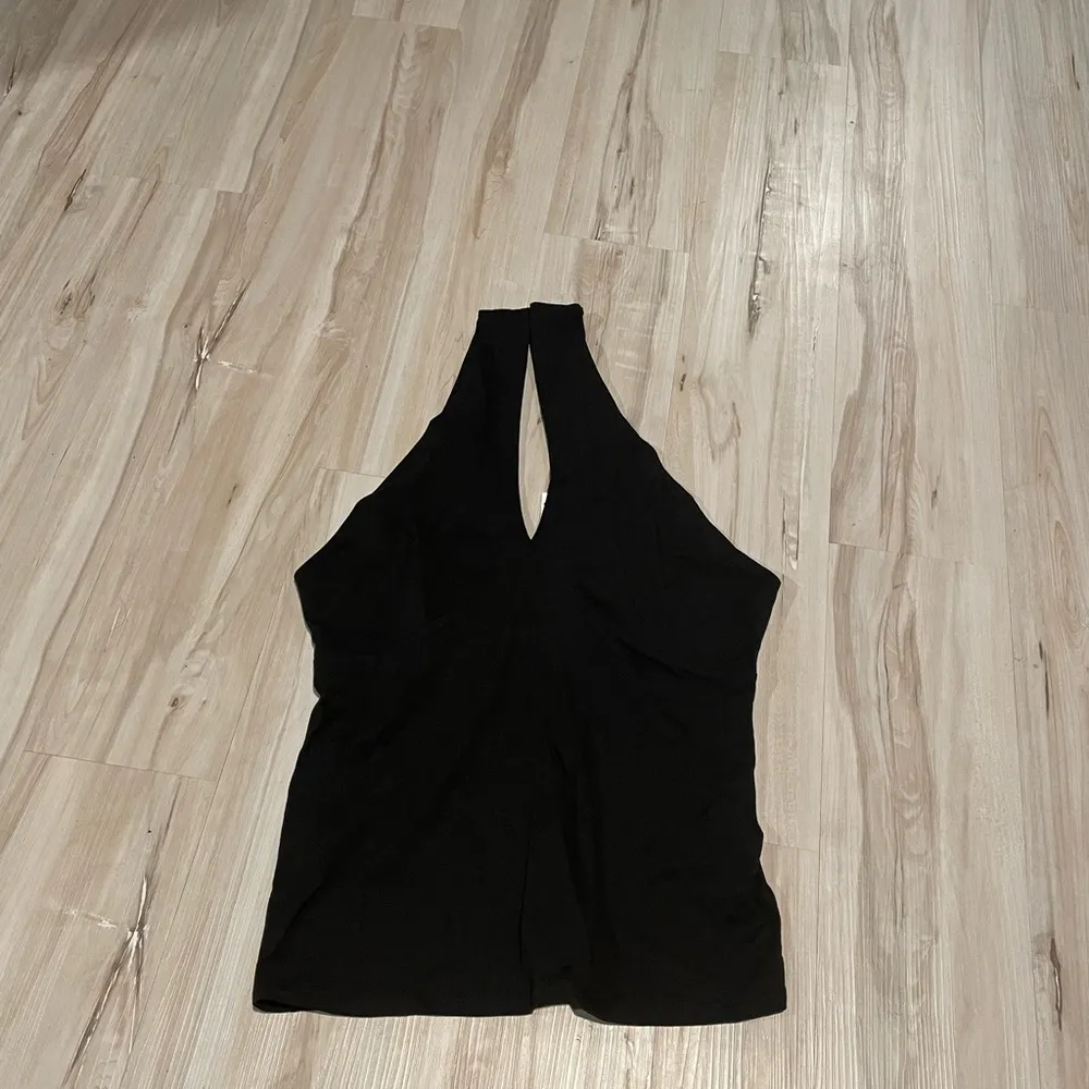 Express Black Sleeveless Fitted Bodysuit - Image 6