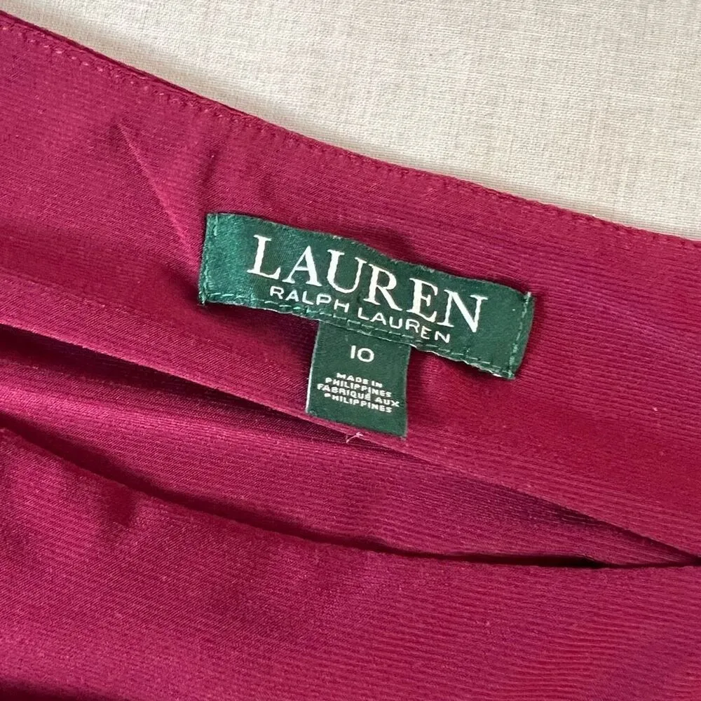 Lauren Ralph Lauren color block sleeveless sheath dress size 8 Black - Image 7