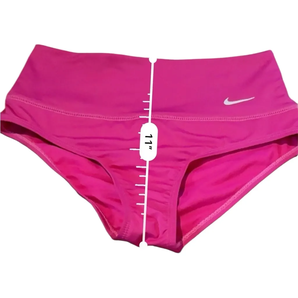 Nike Move to Zero High Waist Swim Bottoms Pink Women’s Size‎ Small - Image 9